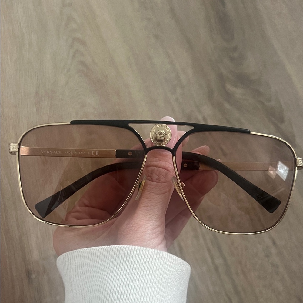 Versace Sunglasses in Gold and Black